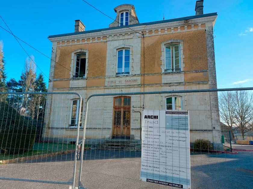 travaux primaire ecole primaire remalard perche