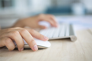 Mains souris clavier