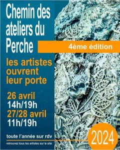 affiche chemin des ateliers perche 2024
